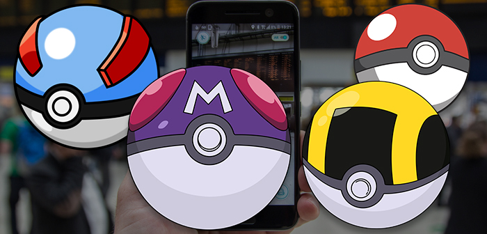 Qual a diferença entre as Pokébolas no Pokémon GO?